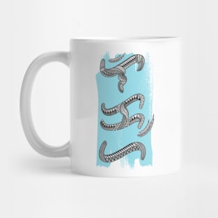 Tribal line Art / Baybayin word Likha (Creation) Mug